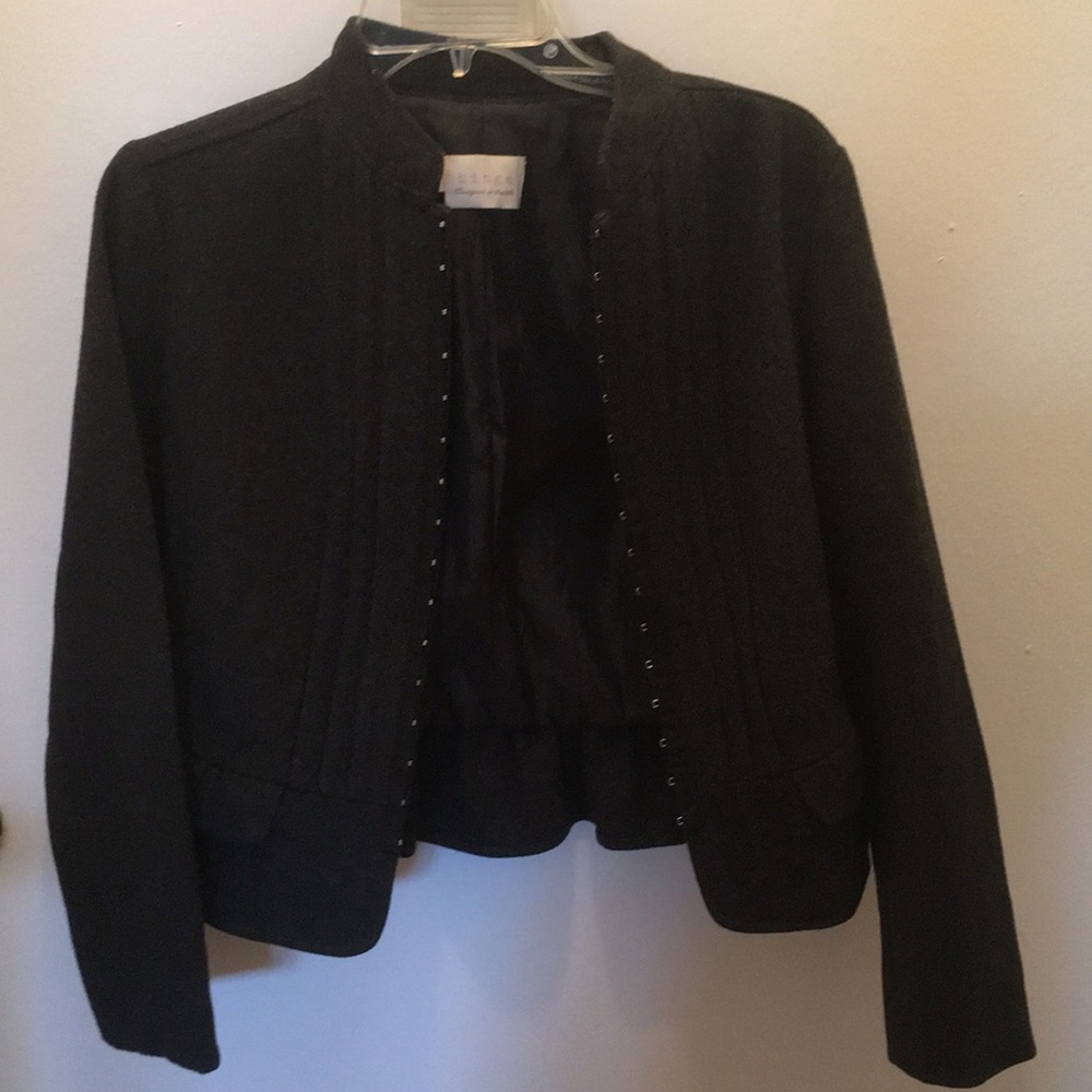 Hinge dark grey wool jacket Size S